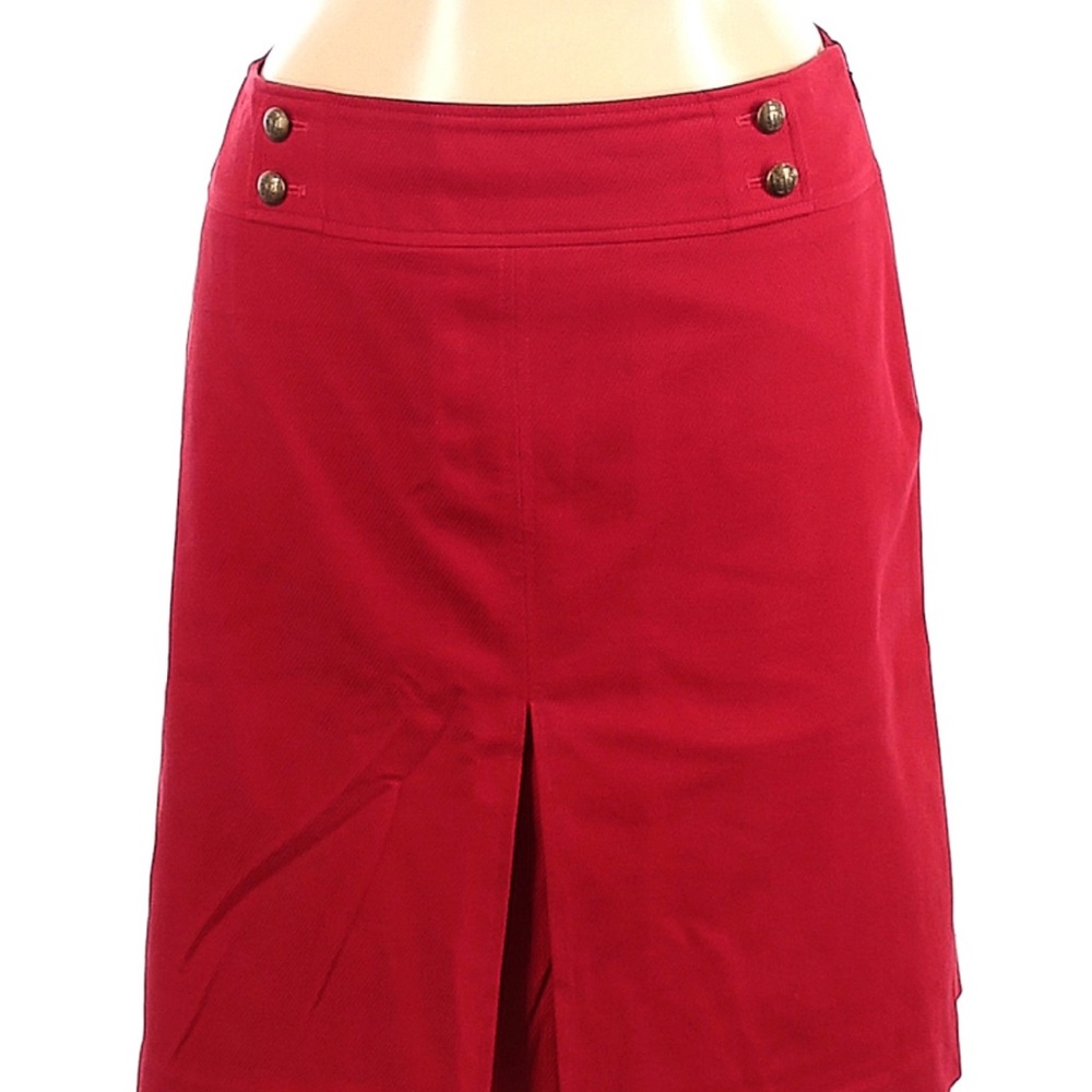Talbots Red Mini Skirt
